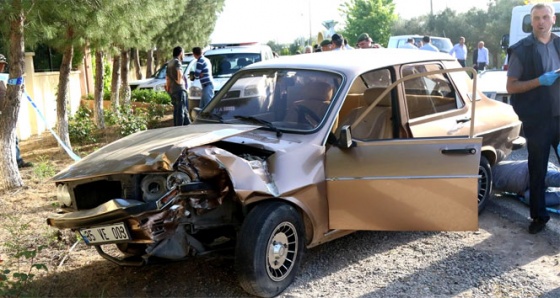 Manisa'da trafik kazası: 1 ölü, 2 yaralı