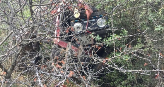 Manisa'da traktör devrildi: 1 ölü