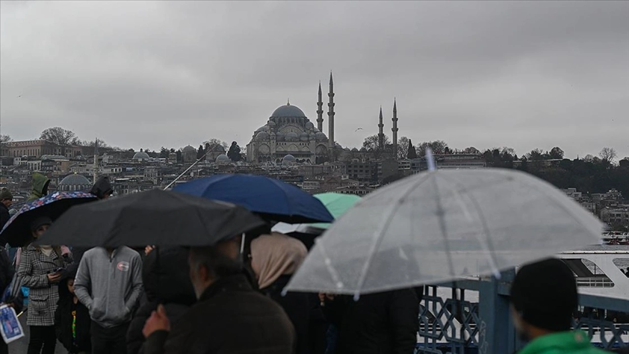 Marmara'da aralık ayında yağışlar önceki yıla göre yüzde 38 arttı