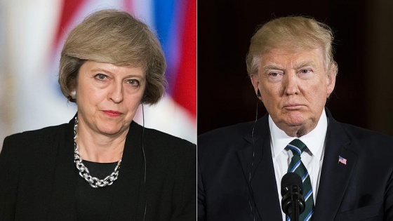 May ile Trump telefonda görüştü