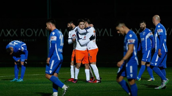 Medipol Başakşehir'den Kukesi'ye 3 gol