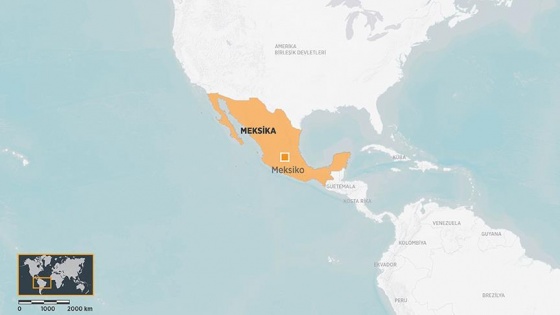 Meksika'da askeri helikopter düştü: 7 ölü,1 yaralı