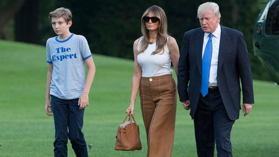 Melania Trump Beyaz Saray'a taşındı