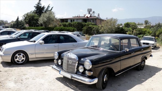 Mercedes tutkunları Hatay'da buluştu