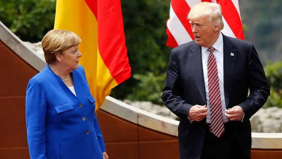 Merkel ile Trump Suriye'yi görüştü