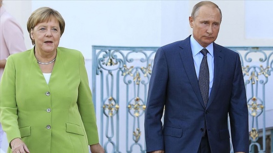 Merkel ve Putin Ukrayna, Suriye ve Libya'yı görüştü