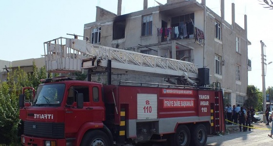 Mersin'de ev yangınında iki çocuk öldü