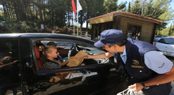 Meryem Ana'da, turistler uyarıldı