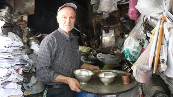 Mesleğini 'Zanaat kanaattir' diyerek ayakta tutuyor