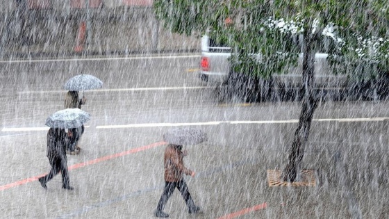 Meteoroloji'den kuvvetli sağanak uyarısı