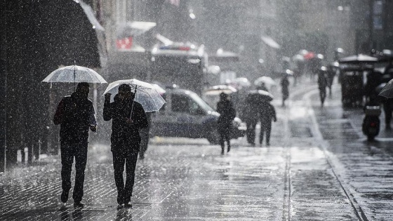 Meteorolojiden 'kuvvetli yağış' uyarısı