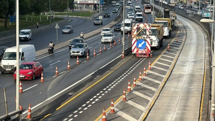 Metrobüs hattındaki 