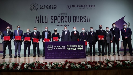 Milli sporcu bursunun kapsamı genişletildi