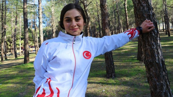 Milli sporcu Yasemin azmiyle zorlukların üstesinden geldi