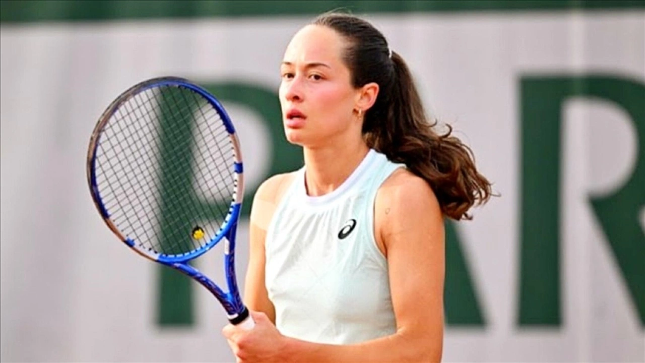 Milli tenisçi Zeynep Sönmez, Japonya'daki WTA turnuvasında ikinci tura yükseldi