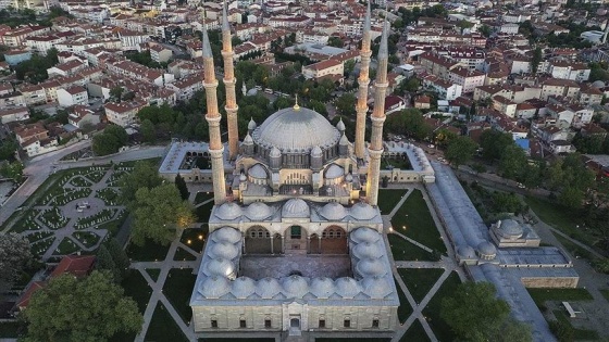 Mimar Sinan'ın 'ustalık eseri' Selimiye'de koronavirüs sakinliği