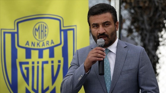 MKE Ankaragücü Başkanı Mert: Hakemden adil kararlar bekliyoruz