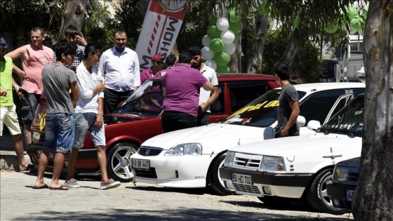 Modifiye araç tutkunları Bodrum'da buluştu