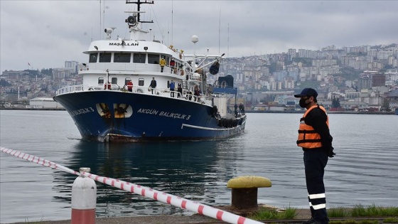 Moritanya'dan getirilen Türk balıkçılar Trabzon'da yurda yerleştirildi