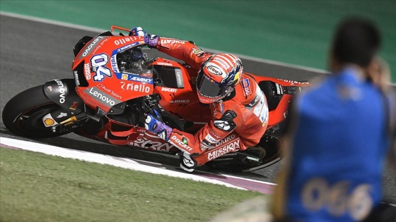 MotoGP'de sezonun ilk yarışı Dovizioso'nun