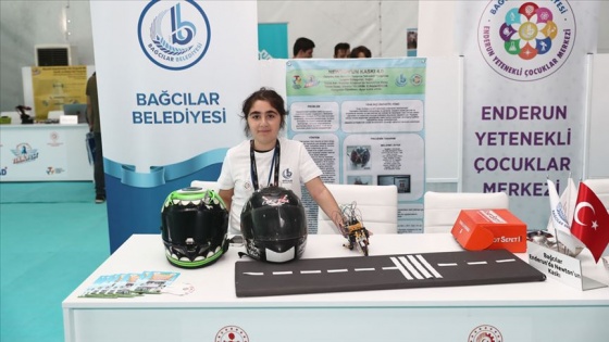 Motosiklette kaskı zorunlu kılan sistem tasarladı