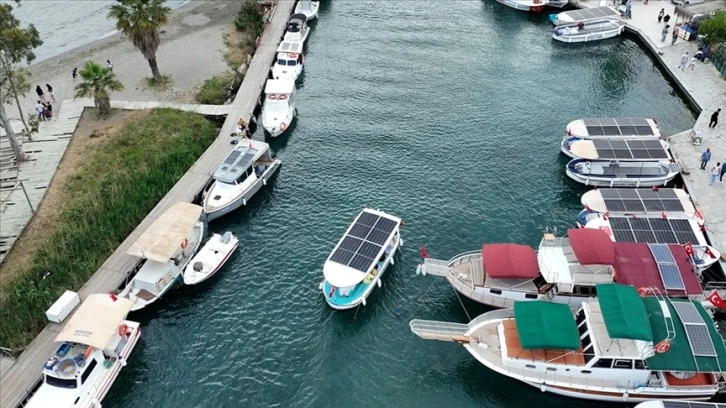 Muğla Akyaka Kadın Azmağı'nda "çevre dostu" tekneler hizmet verecek