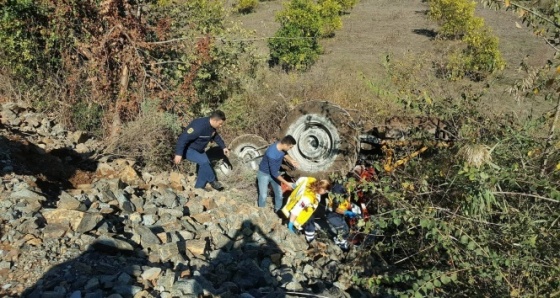 Muğla'da traktör devrildi: 1 ölü