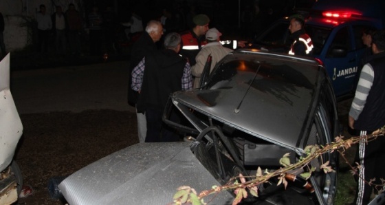 Muğla Fethiye'de trafik kazası; 1'i ağır 5 yaralı