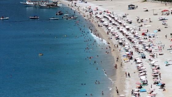 Muğla'nın sahillerinde 'sıcak hava' yoğunluğu