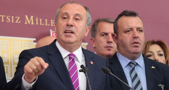 Muharrem İnce'den olağanüstü kurultay çağrısı