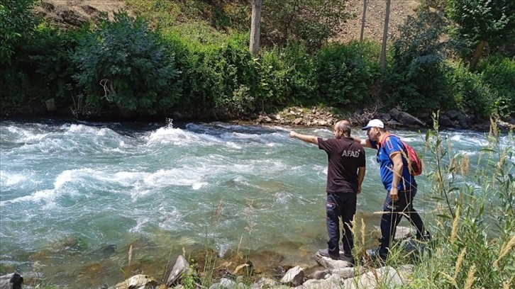 Müküs Çayı'na düşen hemşireyi arama çalışmaları bayramda da sürüyor