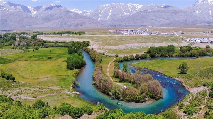 Munzur Vadisi Milli Parkı havadan görüntülendi