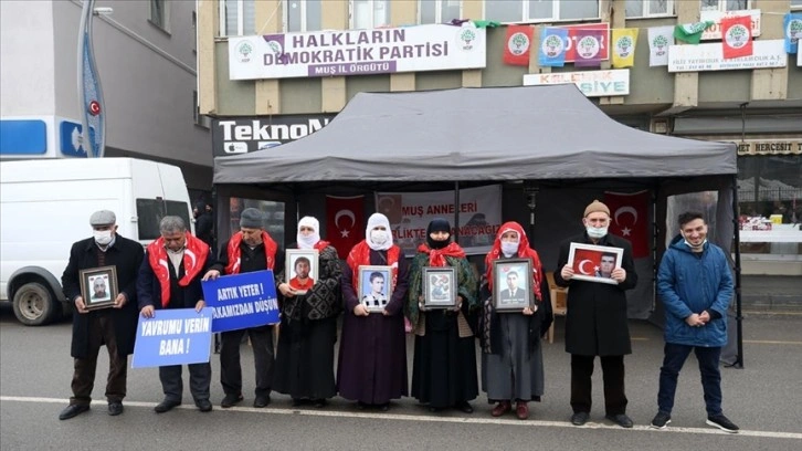 Muş'ta çocuklarını terör örgütünden kurtarmak isteyen ailelerin sayısı 28'e yükseldi