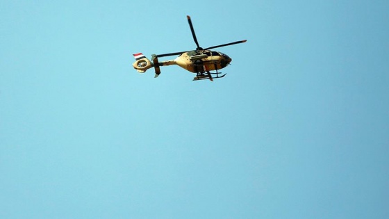 Musul'da askeri helikopter düştü