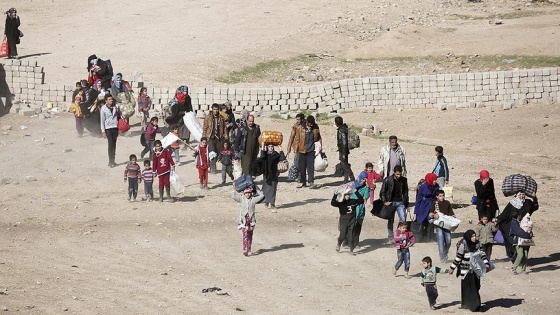 Musul'dan göç edenlerin sayısı 178 bine ulaştı