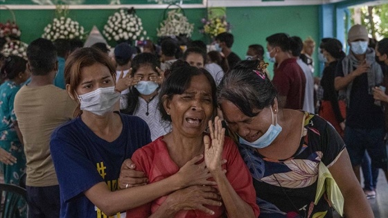 Myanmar'da güvenlik güçlerinin silahlı müdahalesiyle ölen sivillerin sayısı 570'e çıktı