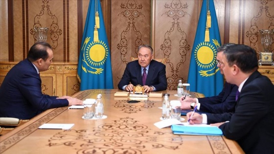 Nazarbayev, Türk Konseyi Genel Sekreteri Amreyev'i kabul etti