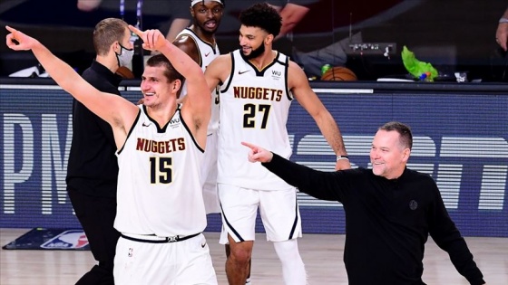 NBA'de Nuggets Batı Konferansı finaline çıktı