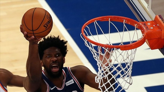 NBA'de Sixers Joel Embiid'in skorer oyunuyla kazandı