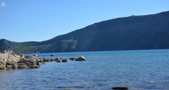 Nemrut krater gölü yaz turizmine hazır