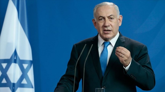 Netanyahu roket sirenleri nedeniyle mitingine ara verdi