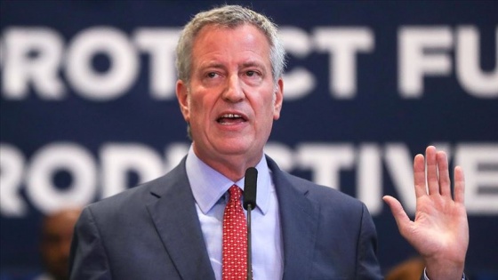 New York Belediye Başkanı Bill de Blasio yarışı bıraktı