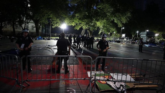 New York'ta bir aydır işgal eylemi yapan protestocular dağıtıldı