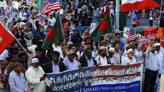 New York'ta Müslüman Günü Yürüyüşü düzenlendi