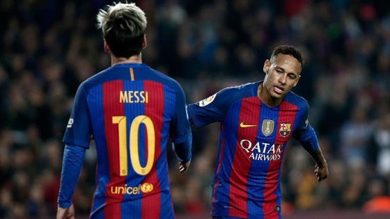 Neymar'dan Messi'ye övgü
