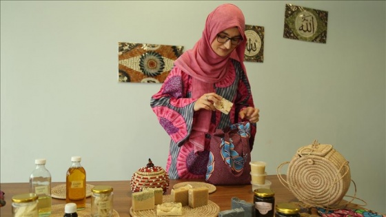 Nijerya&#039;da Türk gelinden Afrika&#039;nın doğal malzemeleriyle cilt bakım ürünleri