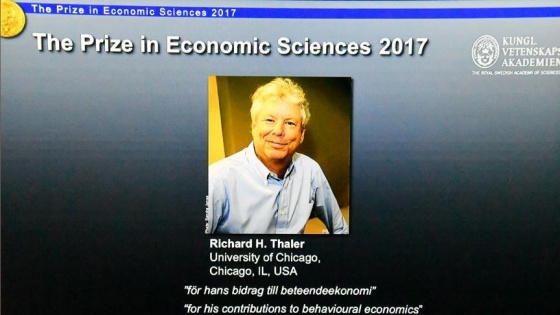 Nobel Ekonomi Ödülü'nü Thaler kazandı