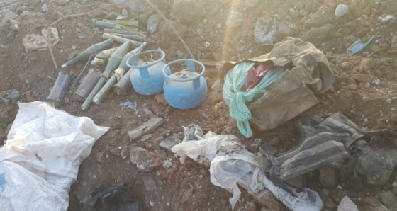 Nusaybin’de mühimmat bulundu