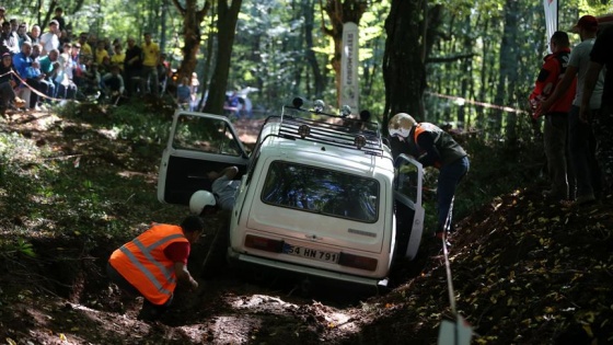 Off-road şenliklerinde kaza anları kamerada