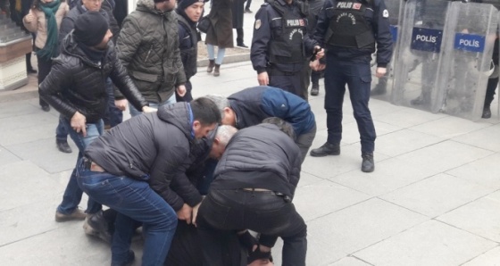 OHAL eylemine polis müdahalesi: 3 gözaltı